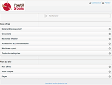 Tablet Screenshot of loutil-abois.com